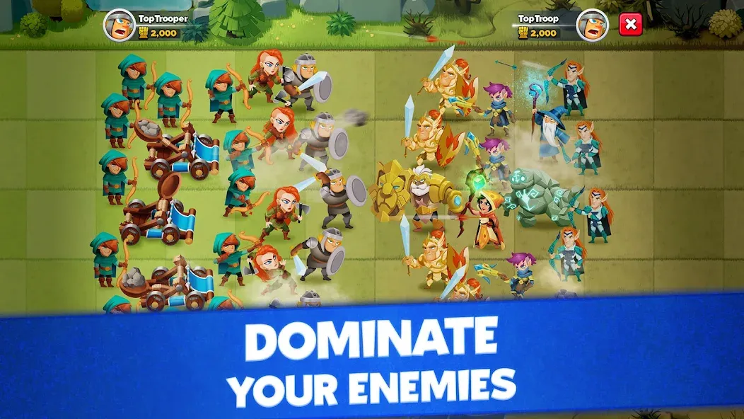 Взлом Top Troops: Adventure RPG — Безлимитные деньги и ресурсы — скриншот 3 Взлом Top Troops: Adventure RPG — Безлимитные деньги и ресурсы — скриншот 3