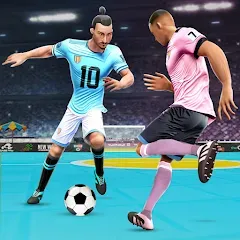 Взлом Indoor Futsal: Football Games — Безлимитные деньги и все команды открыты