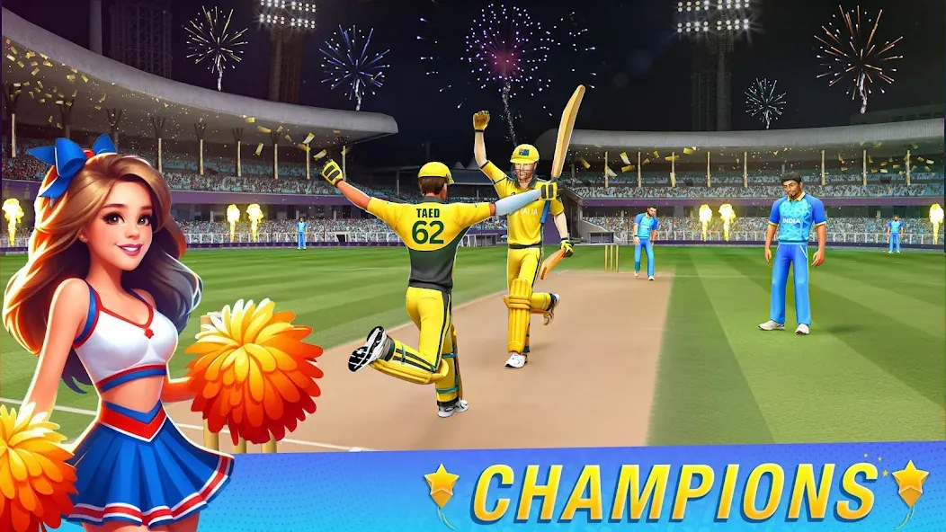Play Cricket Games MOD APK — Безлимитные монеты и открыты все режимы — скриншот 1 Play Cricket Games MOD APK — Безлимитные монеты и открыты все режимы — скриншот 1