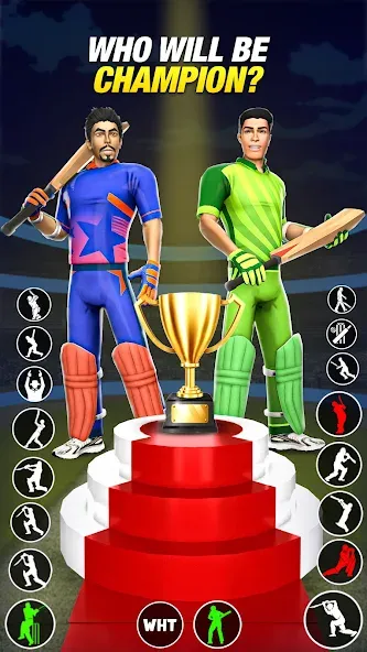 Play Cricket Games MOD APK — Безлимитные монеты и открыты все режимы — скриншот 5 Play Cricket Games MOD APK — Безлимитные монеты и открыты все режимы — скриншот 5