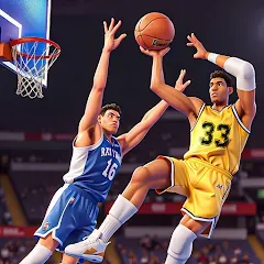 Взломанная Dunk Smash: Basketball Games на Андроид — Безлимитные деньги и энергия