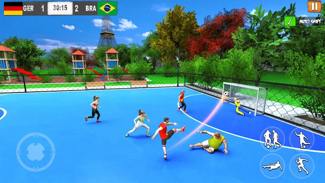 Скачать Street Football: Futsal Games MOD APK — Безлимитные деньги и энергия — скриншот 1 Скачать Street Football: Futsal Games MOD APK — Безлимитные деньги и энергия — скриншот 1