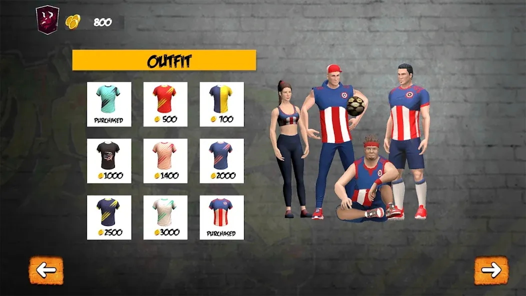 Скачать Street Football: Futsal Games MOD APK — Безлимитные деньги и энергия — скриншот 4 Скачать Street Football: Futsal Games MOD APK — Безлимитные деньги и энергия — скриншот 4