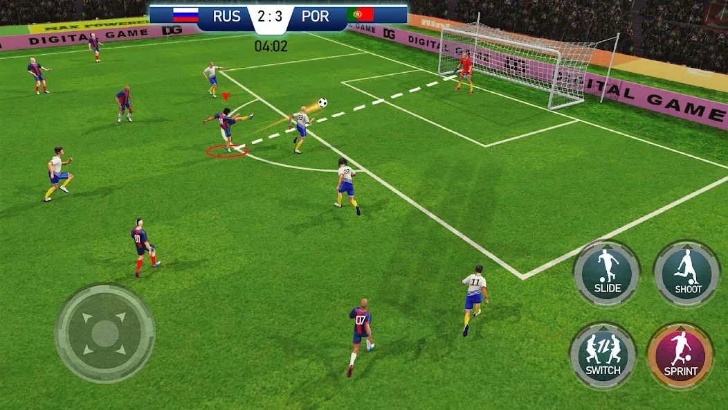 Play Football: Soccer Games на Андроид — Мод Безлимитные деньги и энергия — скриншот 5