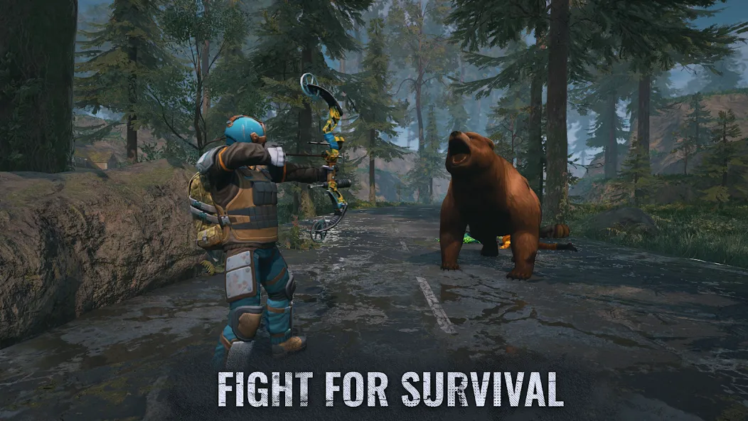 Скачать Days After: Survival games на телефон — Много ресурсов и оружия — скриншот 2