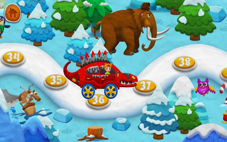 Vlad and Niki PlayDough Cars — Взломанная версия (Безлимитные монеты и все машины) — скриншот 1