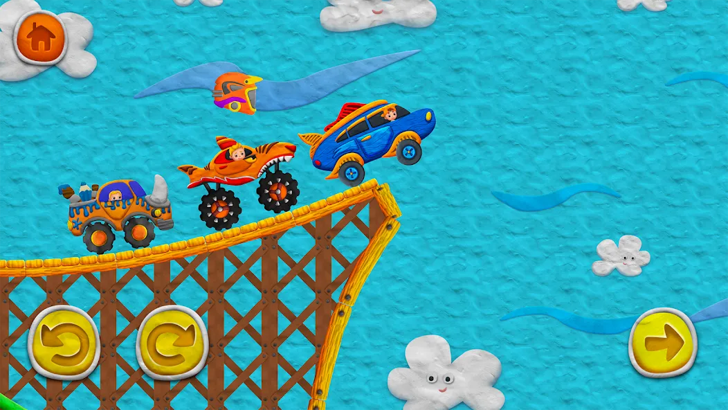 Vlad and Niki PlayDough Cars — Взломанная версия (Безлимитные монеты и все машины) — скриншот 5