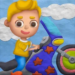 Vlad and Niki PlayDough Cars — Взломанная версия (Безлимитные монеты и все машины)