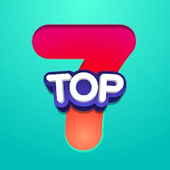 Взломанная Top 7 - family word game на Андроид — Открыты все ответы и уровни