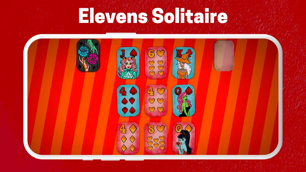 Скачать FLICK SOLITAIRE - Card Games на Андроид — Безлимитные монеты и подсказки — скриншот 5