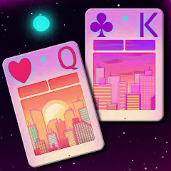 Скачать FLICK SOLITAIRE - Card Games на Андроид — Безлимитные монеты и подсказки