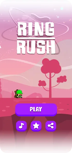 Скачать Ring Rush (Мод: Безлимитные монеты и ускорение колец) на Андроид — скриншот 1 Скачать Ring Rush (Мод: Безлимитные монеты и ускорение колец) на Андроид — скриншот 1