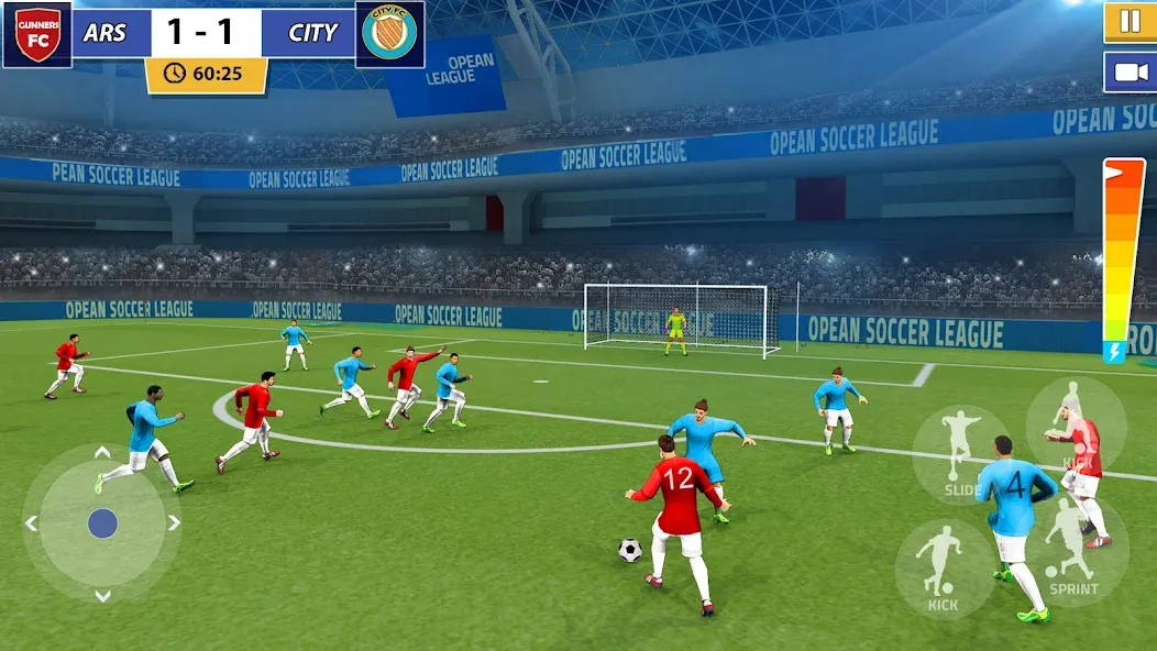 Soccer Star: Soccer Kicks Game (Мод Безлимитные деньги и энергия) — скриншот 2