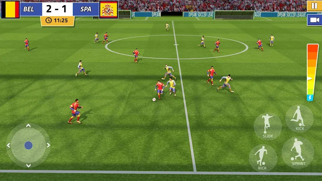 Soccer Star: Soccer Kicks Game (Мод Безлимитные деньги и энергия) — скриншот 4