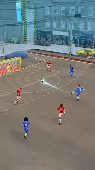 Street Football Kick Games — Мод: Безлимитные деньги и энергия — скриншот 4