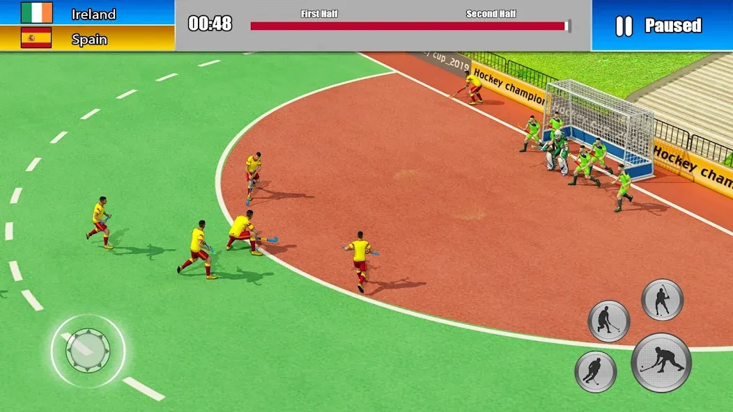 Скачать Field Hockey Game на телефон — Безлимитные деньги и энергия — скриншот 1