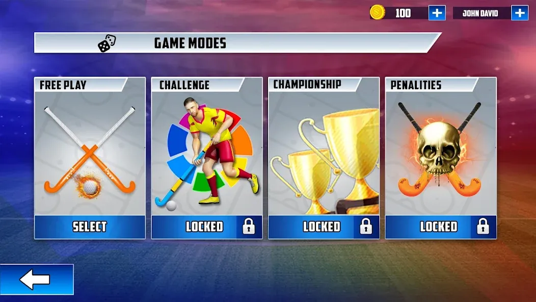 Скачать Field Hockey Game на телефон — Безлимитные деньги и энергия — скриншот 5