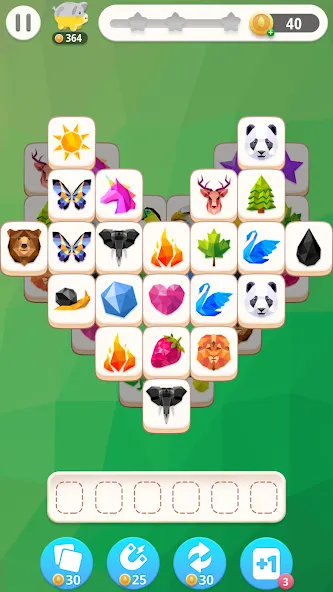 Скачать взломанную Poly Match — Безлимитные подсказки и открыты все уровни — скриншот 1