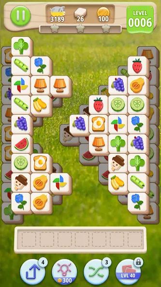 Скачать взломанную Tiledom - Matching Puzzle — Безлимитные подсказки и жизни — скриншот 3