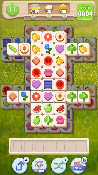 Скачать взломанную Tiledom - Matching Puzzle — Безлимитные подсказки и жизни — скриншот 4