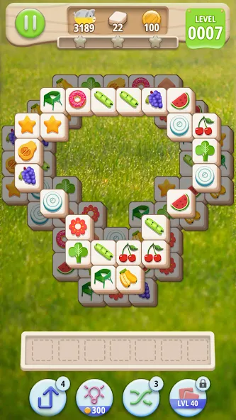 Скачать взломанную Tiledom - Matching Puzzle — Безлимитные подсказки и жизни — скриншот 5