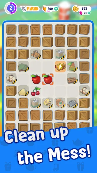 Merge Mayor - Match Puzzle MOD APK на Android — Безлимитные деньги и энергия — скриншот 3