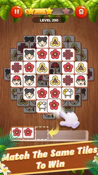 Скачать взлом Tile Matcher : Matching Tiles на Андроид — Без рекламы и все уровни — скриншот 2