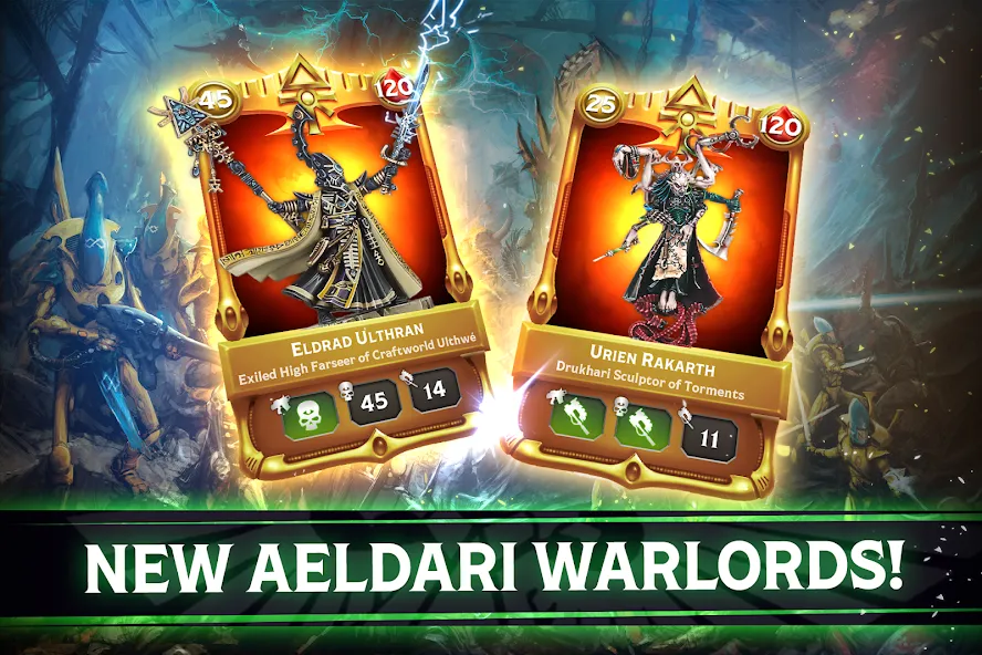 Warhammer Combat Cards - 40K — Взломанная версия (Безлимитные деньги и карты) — скриншот 4 Warhammer Combat Cards - 40K — Взломанная версия (Безлимитные деньги и карты) — скриншот 4