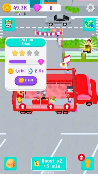 Chef Tycoon MOD APK — Безлимитные деньги и ресурсы — скриншот 1 Chef Tycoon MOD APK — Безлимитные деньги и ресурсы — скриншот 1