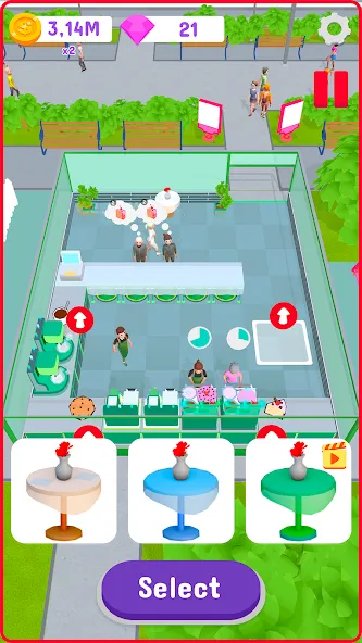 Chef Tycoon MOD APK — Безлимитные деньги и ресурсы — скриншот 2 Chef Tycoon MOD APK — Безлимитные деньги и ресурсы — скриншот 2