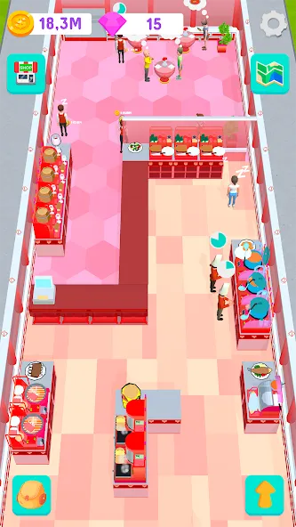 Chef Tycoon MOD APK — Безлимитные деньги и ресурсы — скриншот 5 Chef Tycoon MOD APK — Безлимитные деньги и ресурсы — скриншот 5