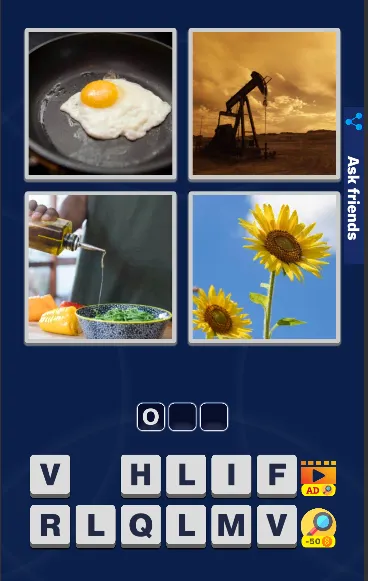 Скачать взлом 4 Pics 1 Word Quiz Game на Андроид — Безлимитные подсказки и открыты все уровни — скриншот 4