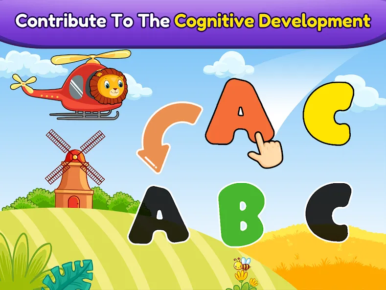 Balloon Pop Kids Learning Game MOD APK на Android — Все задания разблокированы и без рекламы — скриншот 3