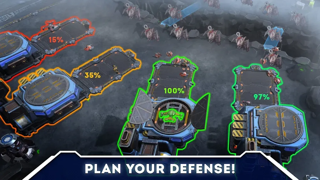 Взломанная Galaxy Control: 3D strategy на Андроид — Безлимитные ресурсы и войска — скриншот 5