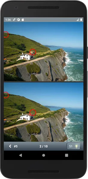 Find 10 differences (Мод Подсказки и все уровни открыты) — скриншот 2