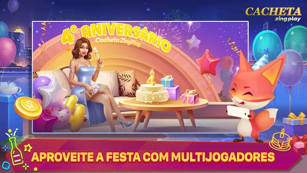 Cacheta - Pife - Jogo online — Мод: Dinheiro ilimitado e cartas desbloqueadas — скриншот 2