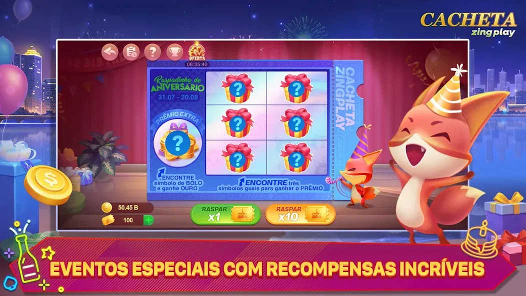 Cacheta - Pife - Jogo online — Мод: Dinheiro ilimitado e cartas desbloqueadas — скриншот 3