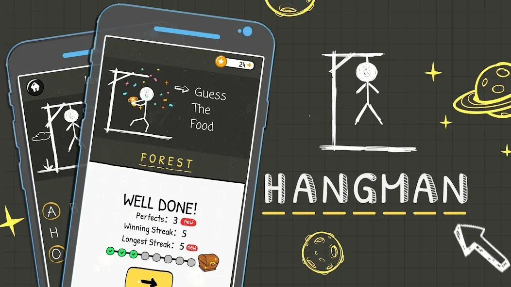 Скачать Hangman Words:Two Player Games на Android — Без рекламы, все подсказки открыты — скриншот 1 Скачать Hangman Words:Two Player Games на Android — Без рекламы, все подсказки открыты — скриншот 1