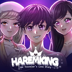 Скачать HaremKing - Waifu Dating Sim на Андроид — Безлимитные деньги и открыты все сцены