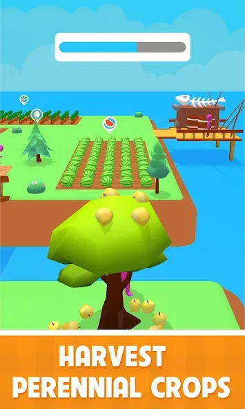 Скачать Family Farm Land 3D — Много денег и ресурсов — скриншот 1