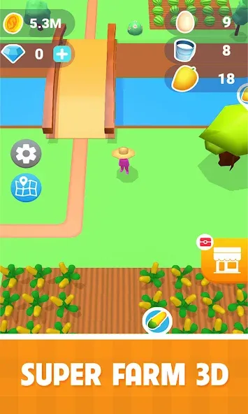 Скачать Family Farm Land 3D — Много денег и ресурсов — скриншот 5