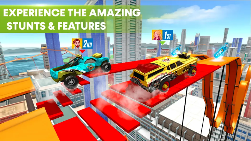 Скачать Race Off - Monster Truck Games MOD APK — Безлимитные деньги и топливные бонусы — скриншот 2