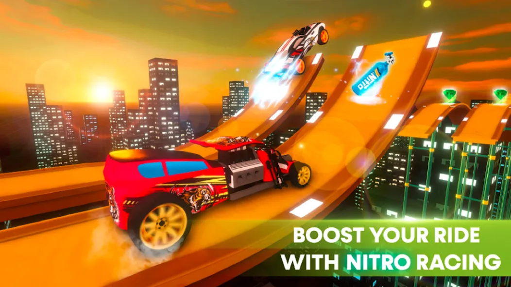 Скачать Race Off - Monster Truck Games MOD APK — Безлимитные деньги и топливные бонусы — скриншот 3
