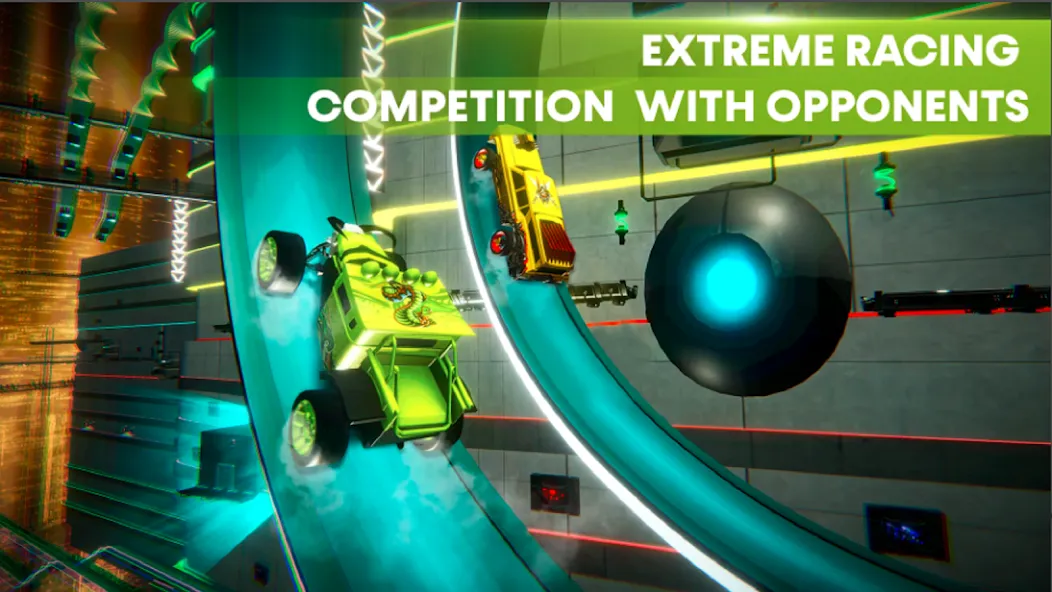 Скачать Race Off - Monster Truck Games MOD APK — Безлимитные деньги и топливные бонусы — скриншот 4