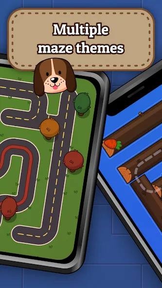 Скачать Maze for Kids на Андроид — Новые лабиринты и подсказки — скриншот 3 Скачать Maze for Kids на Андроид — Новые лабиринты и подсказки — скриншот 3