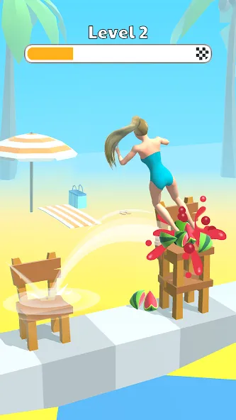 Human Flip: Jump Master Game MOD APK — Безлимитные монеты и суперпрыжок — скриншот 5