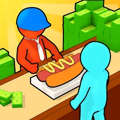 Взломанная My Idle Supermarket Simulator на Андроид — Безлимитные деньги и всё открыто