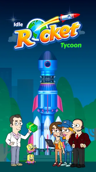 Idle Rocket Tycoon MOD — Безлимитные деньги и ускоренная прокачка на Андроид — скриншот 5 Idle Rocket Tycoon MOD — Безлимитные деньги и ускоренная прокачка на Андроид — скриншот 5