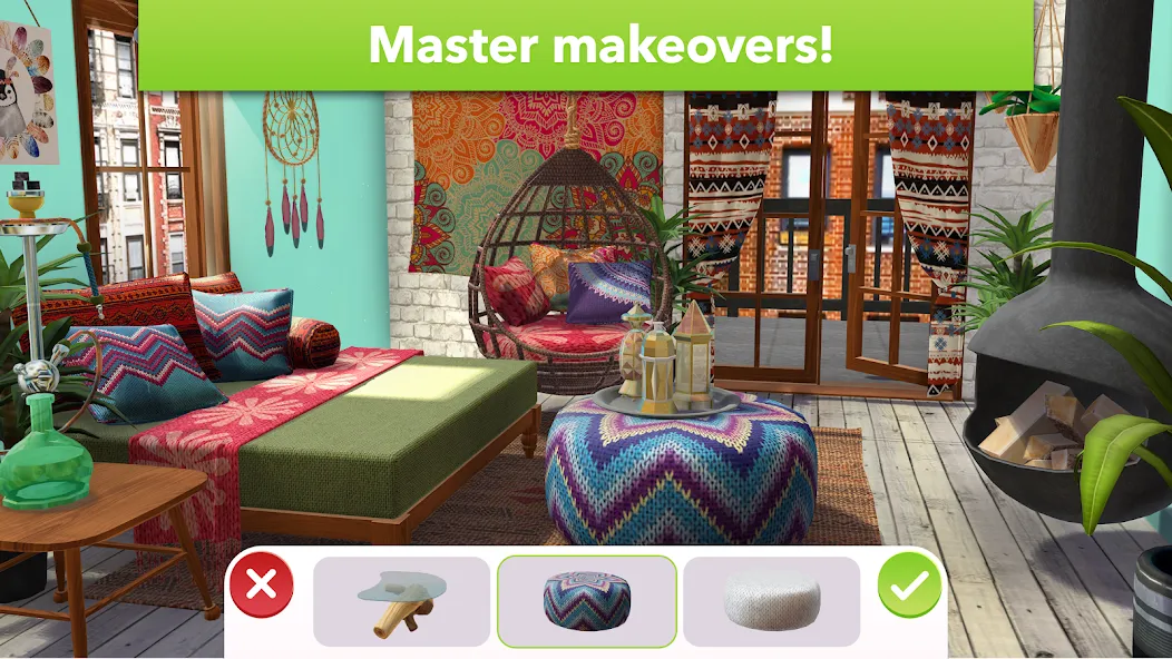Home Design Makeover (Мод Безлимитные деньги и подсказки) — скриншот 5 Home Design Makeover (Мод Безлимитные деньги и подсказки) — скриншот 5