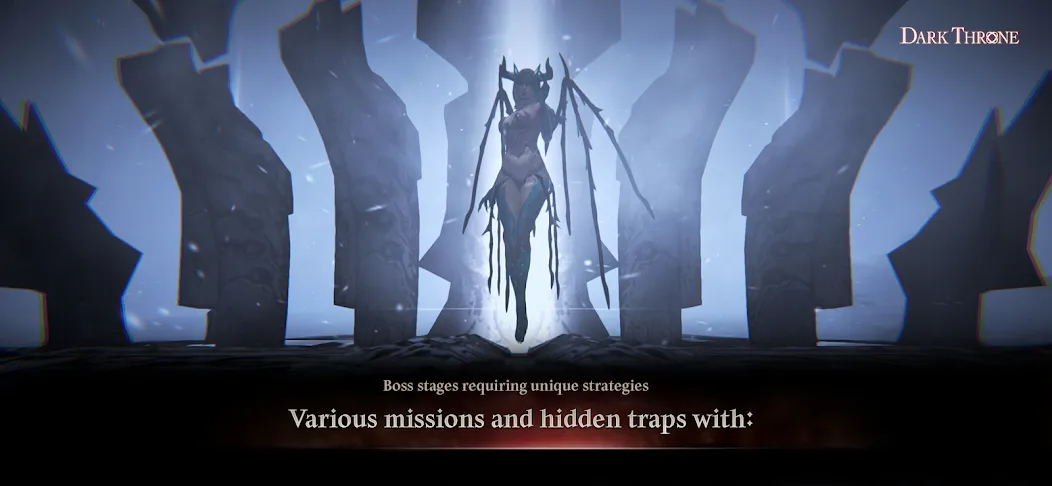 Dark Throne : The Queen Rises MOD — Безлимитные деньги и открытые герои на Андроид — скриншот 1